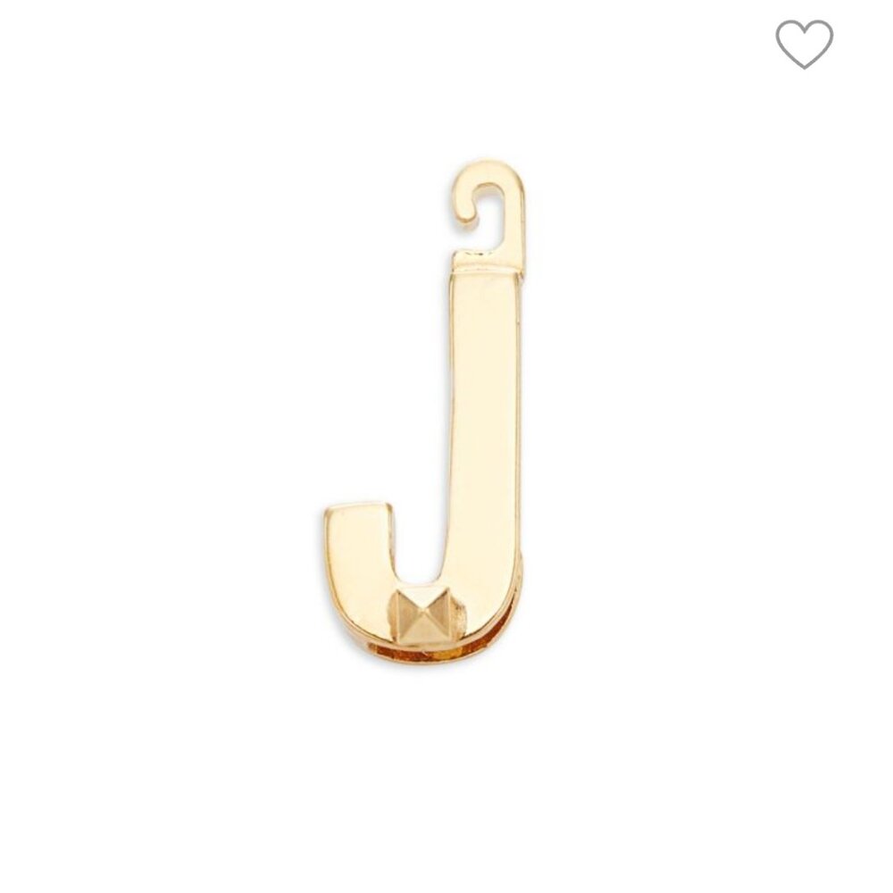 New Valentino J rockstud charm
